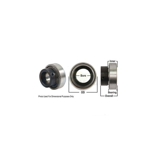 Aftermarket Bearing, Ball Spherical W Collar, NonRelubricatable A-RA108RRB-P-AI - main
